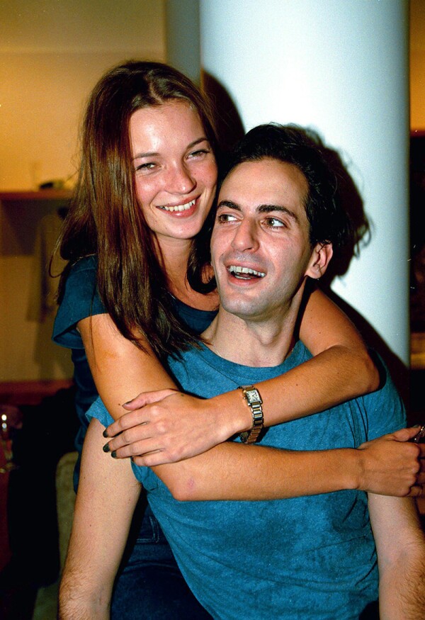 KATE MOSS AND MARC JACOBS, NEW YORK, AMERICA - 1998