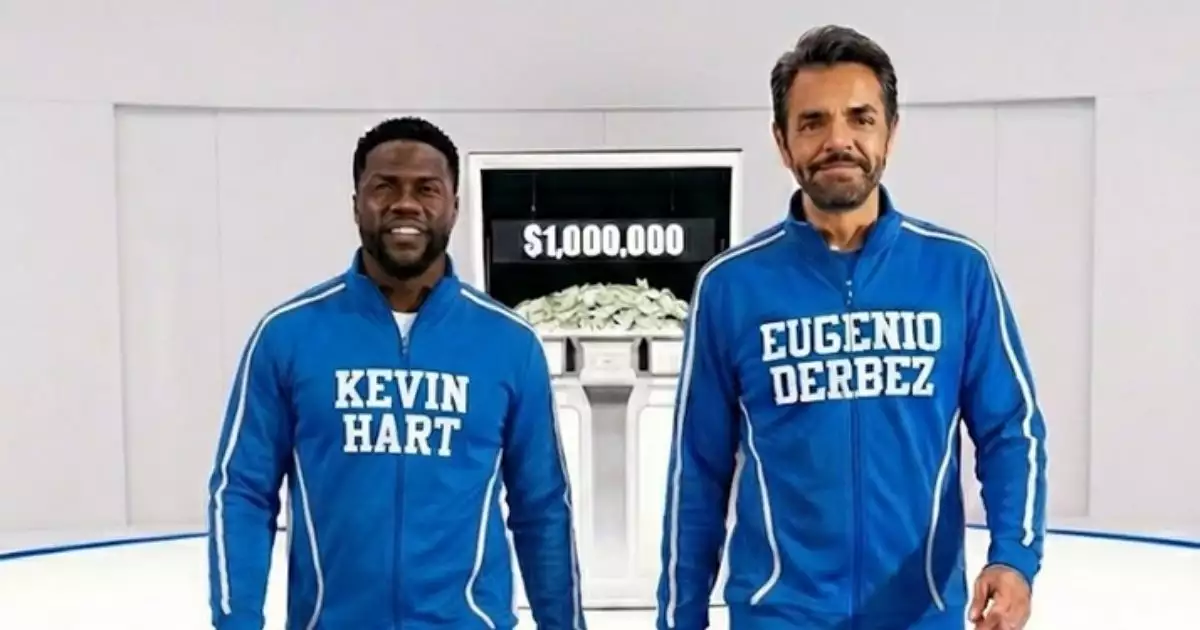 Kevin Hart y Eugenio Derbez