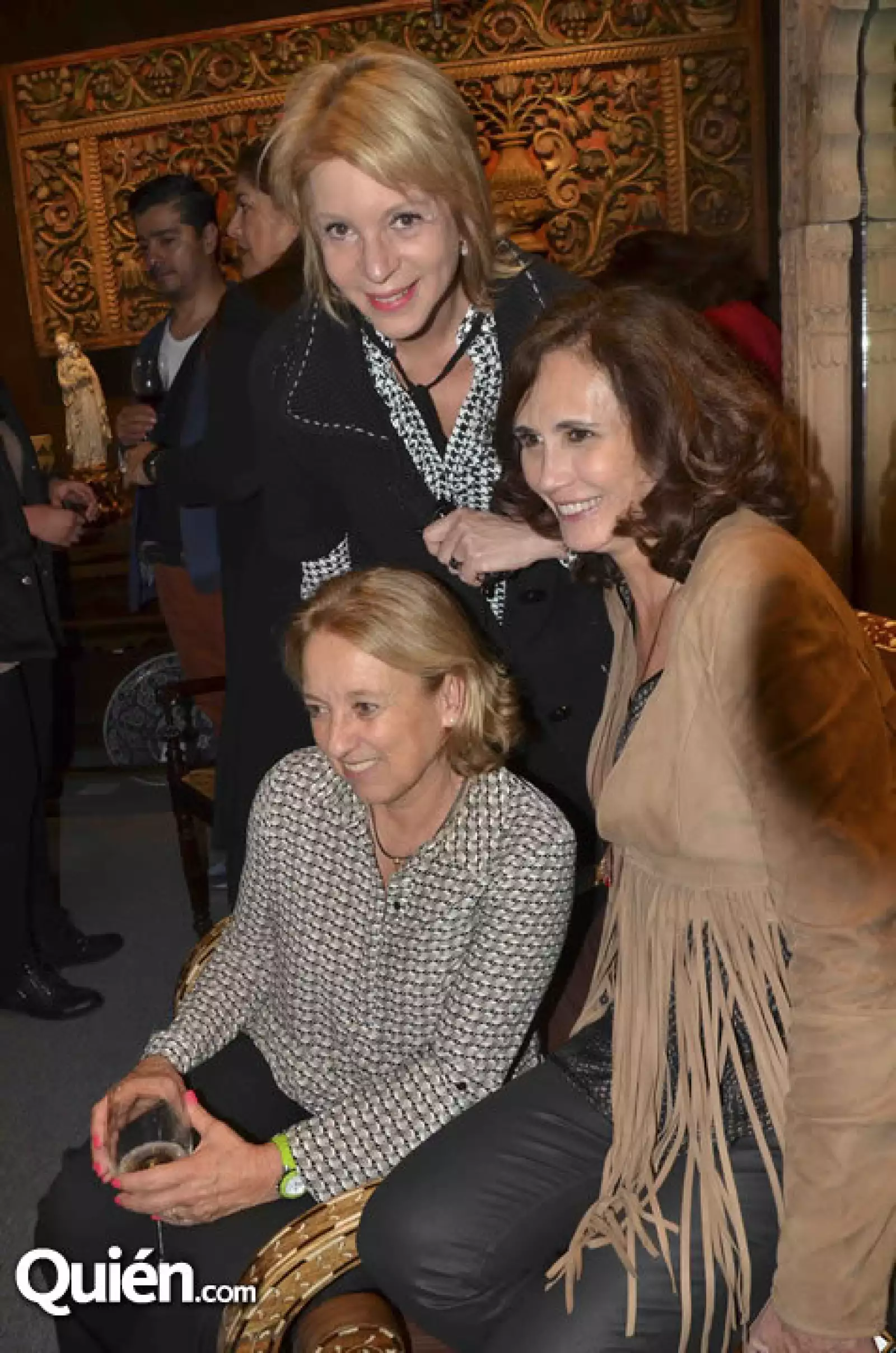 Gabriela Delgado, Claudia Azpiri y Regina Márquez