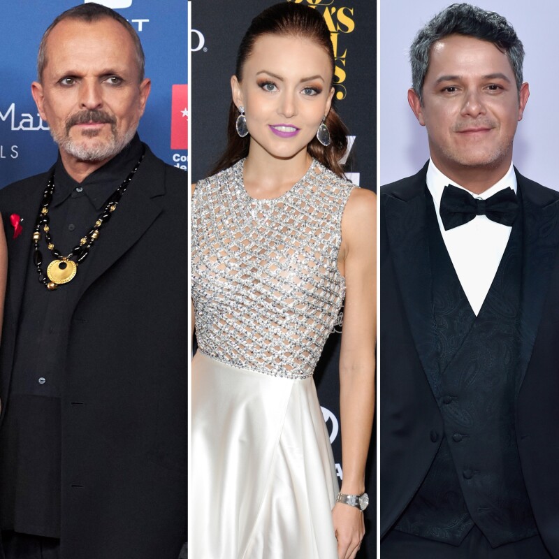 Miguel Bosé, Angelique Boyer, Alejandro Sanz