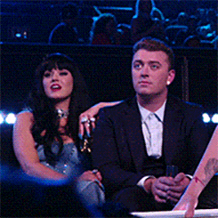 Este par de celebs prácticamente tuvieron la misma reacción.