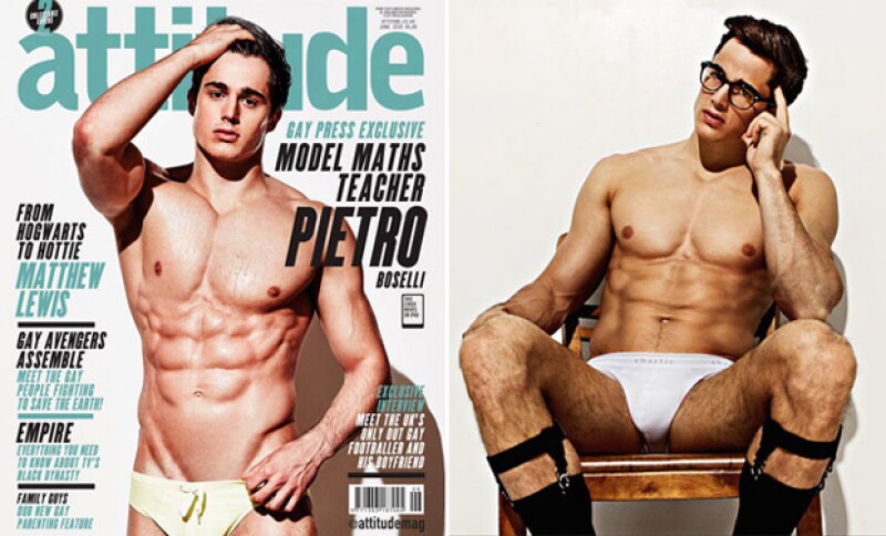 Su físico lo ha convertido en un modelo profesional.
