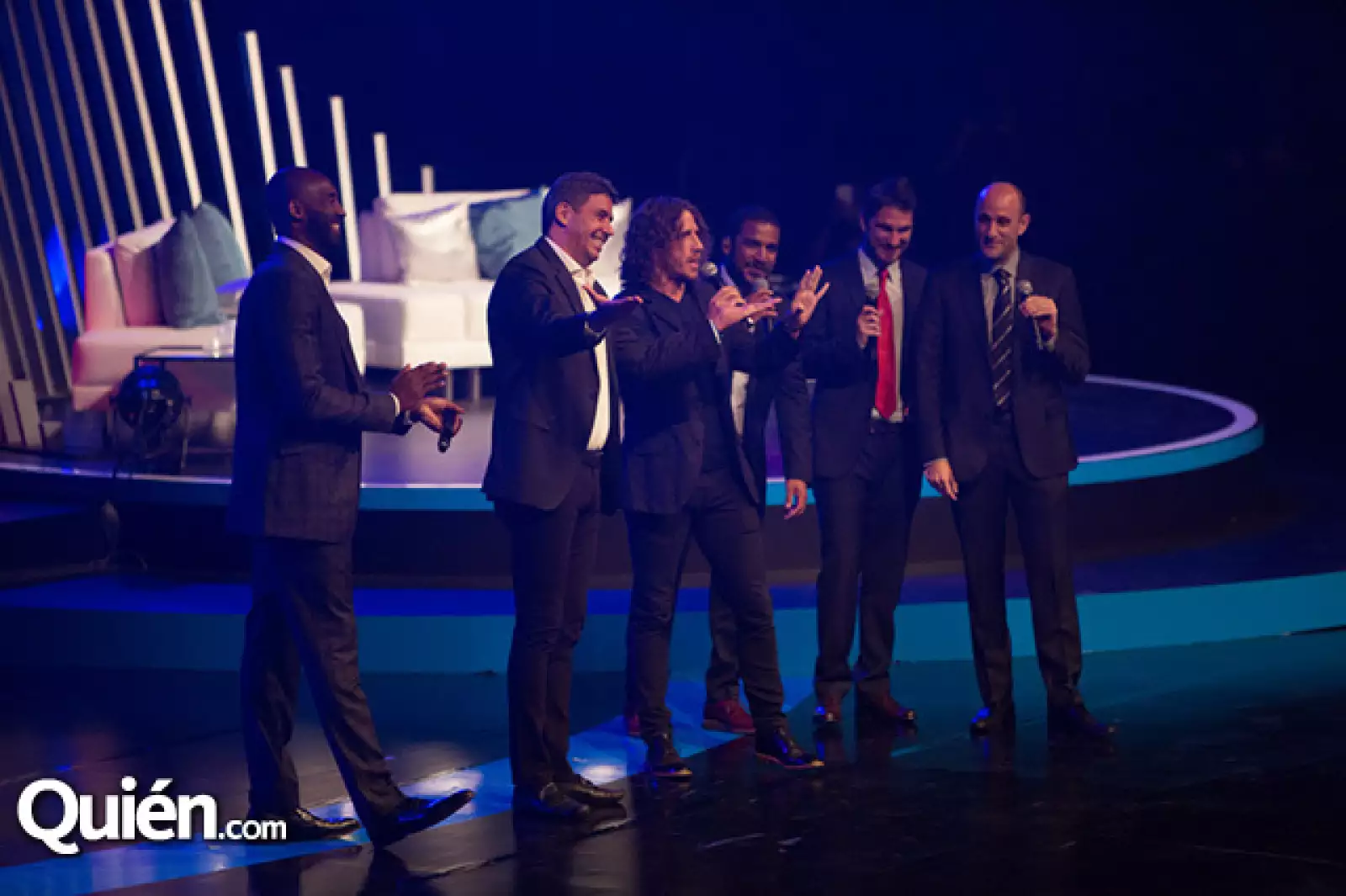 Kobe Bryant, Arturo Elías Ayub y Carles Puyol