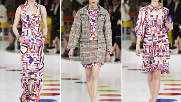 En compañía de Gisele Bündchen y Kristen Stewart, Karl Lagerfeld presentó la temporada resort 2015/16 de la Maison inspirada en piezas tradicionales de Corea.