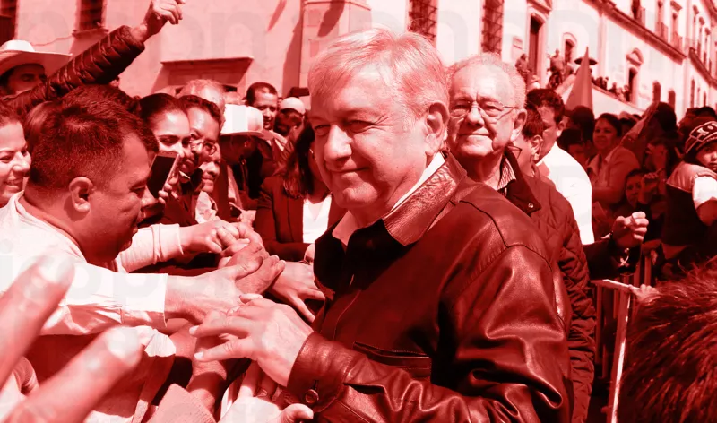 AMLO entre gente