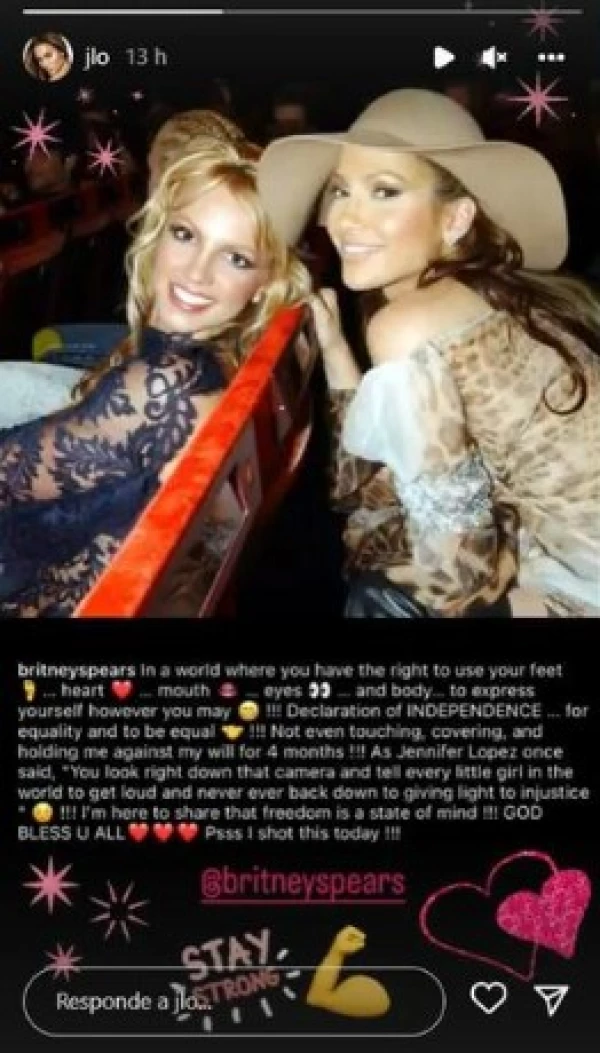 Mensaje de Jennifer Lopez
