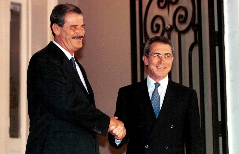 Zedillo y Fox