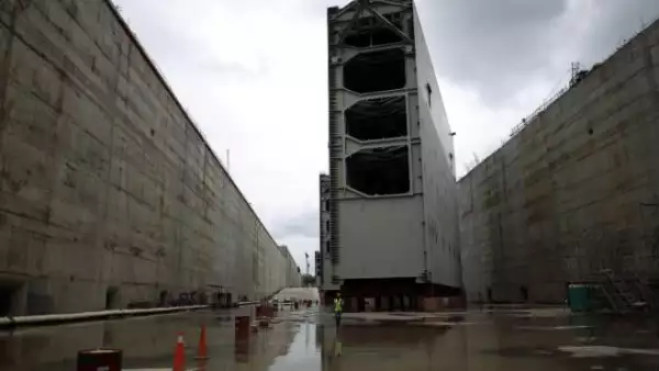 Pruebas del canal de Panam�