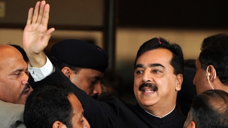 primer ministro Yousuf Raza Gilani de Pakistán