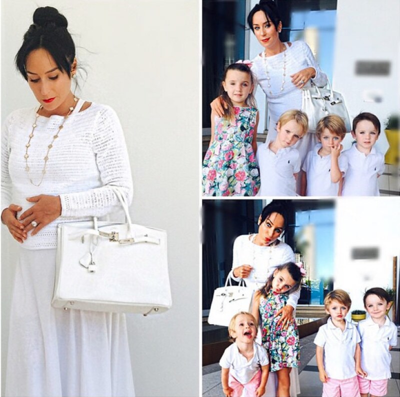 La elegancia y el glamour caracterizan en cada momento a Inés como a sus hijos.