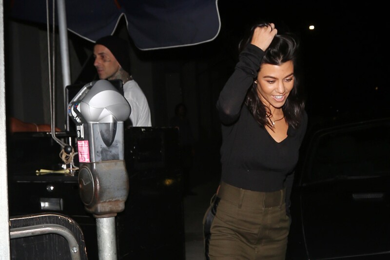 Kourtney Kardashian y Travis Barker