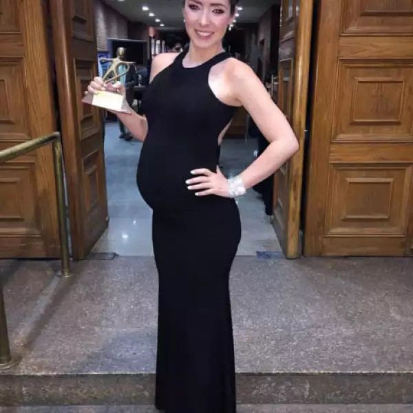 Recientemente Ariadne recibió el premio de la ATP como revelación en teatro por su participación en La Dalia Negra.