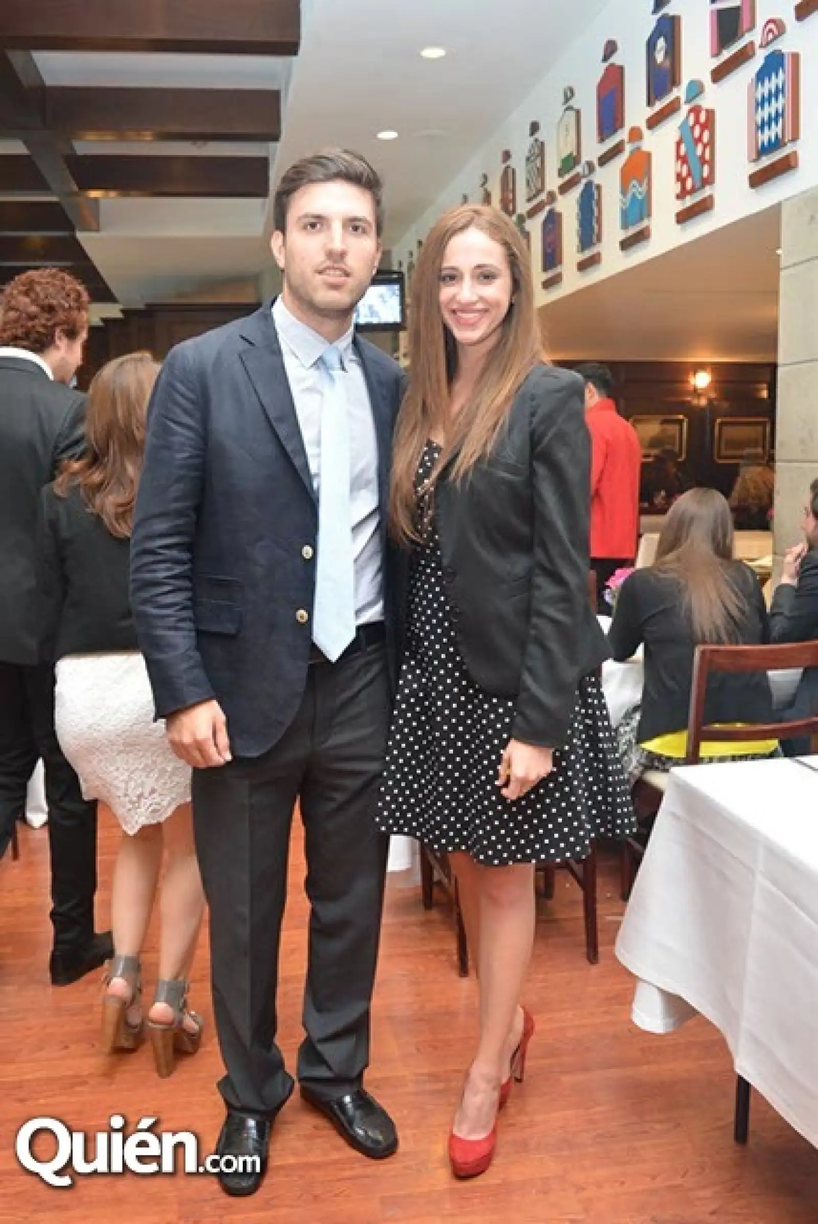 Agustín Garza y Silvana Obregón.