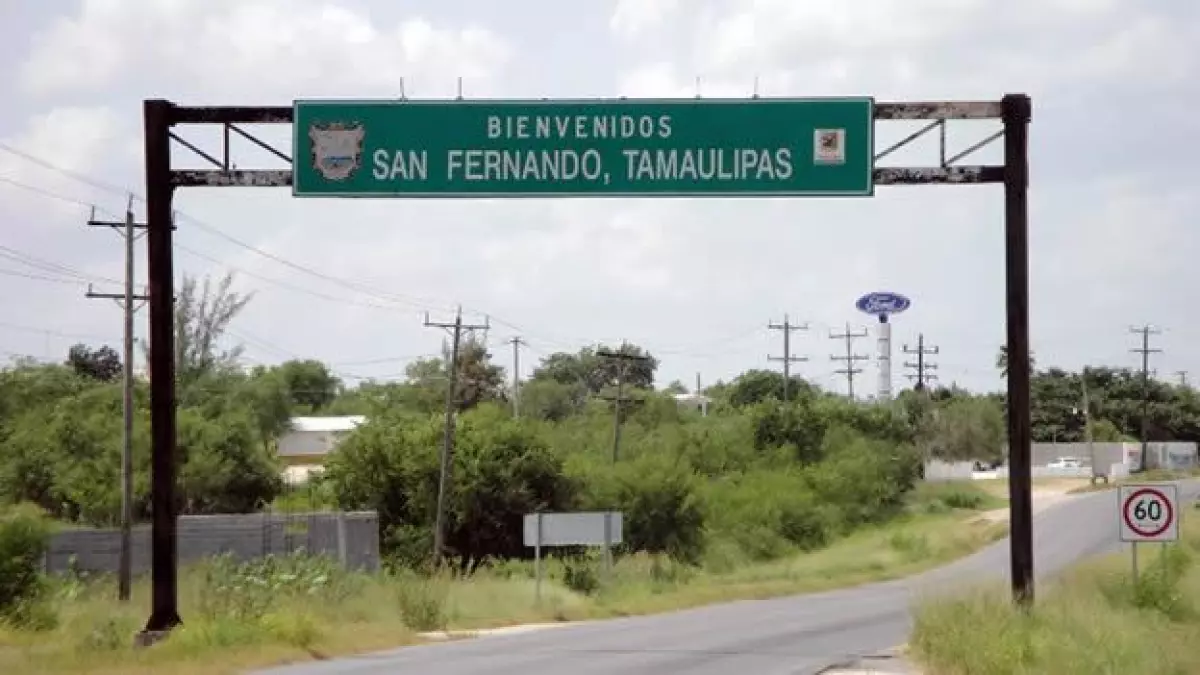 entrada a san fernando tamaulipas