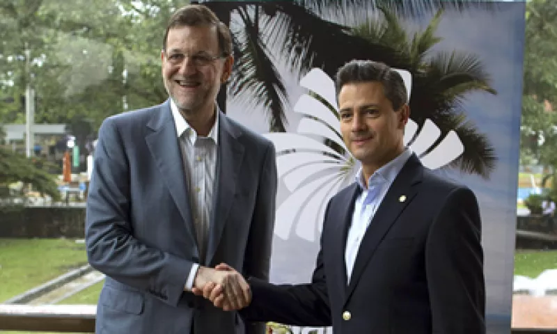 Mariano Rajoy y Enrique Peña Nieto participaron en la reunión de la Alianza del Pacífico que se celebra en Colombia. (Foto: EFE)
