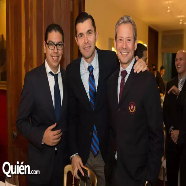 Israel Lara, Lorenzo Ruiz y Guillermo Rojas