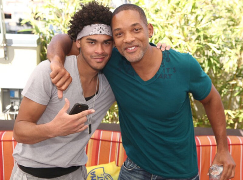 Trey y Will smith parecen hermanos.