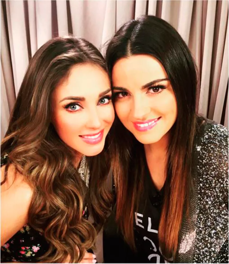 Las cantantes y amigas volvieron a estar juntas el pasado jueves en el evento celebrado en Miami, donde ella le dedicó un especial mensaje.