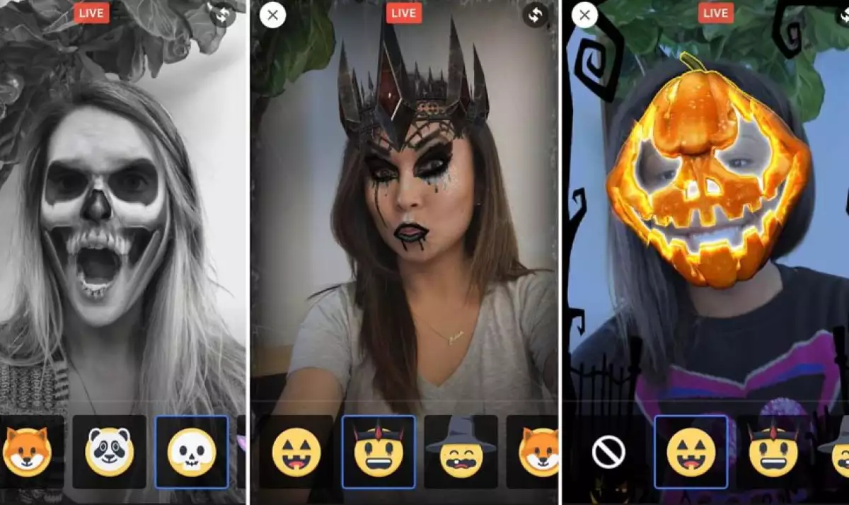 Facebook Halloween
