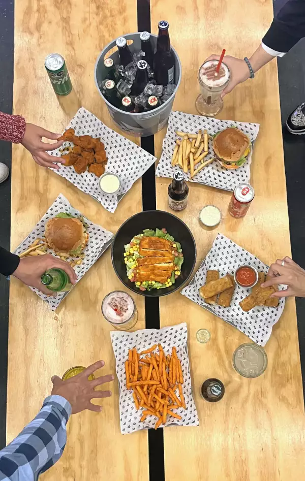 Comida en Kingping Social