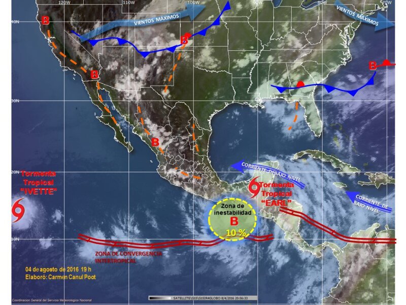 Lluvias por todos lados