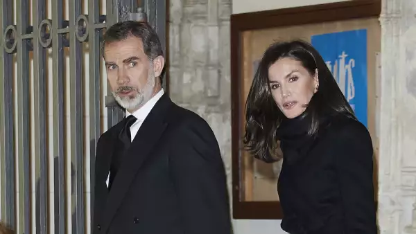 Spanish Royals Attend Placido Arango's Funeral