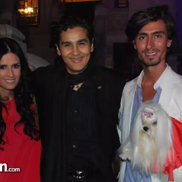 Polina Panopoulos,Mourad Essafi y Kris Goyri