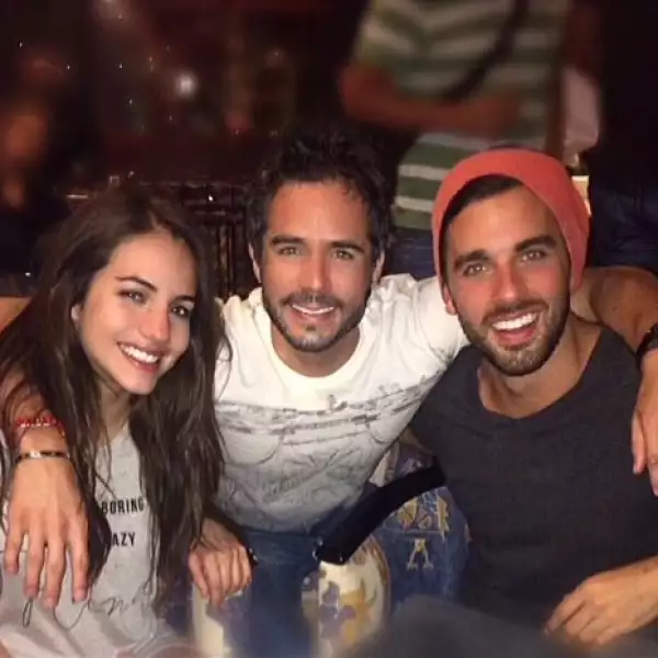 Los actores Ela Velden y José Pablo Minor acompañaron a José.