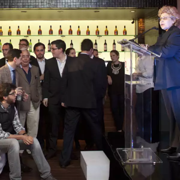 Rossana Fuentes, vicepresidenta editorial de Grupo Expansión, dio inicio a la premiación y felicitó la convicción y gran trabajo que llevan a cabo los emprendedores mexicanos.