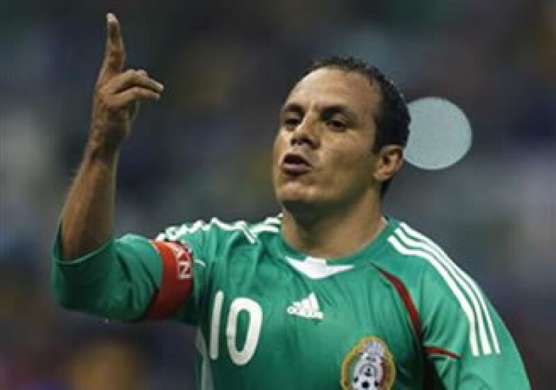 Blanco celebra el gol anotado a Honduras. (Foto: Reuters)