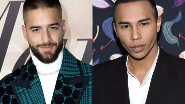 Maluma y Olivier Rousteing