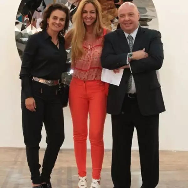 Christa Ramírez de Aguilar, Mariana Rivas y Alberto Ramírez de Aguilar
