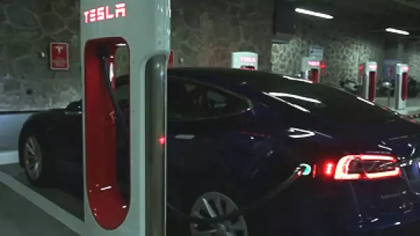 supercargador de tesla