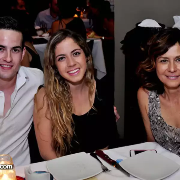 Armando Nuñez,Pao Zerguine y Luzma Villarreal