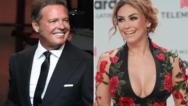 Luis Miguel y su ex pareja Aracely Arámbula