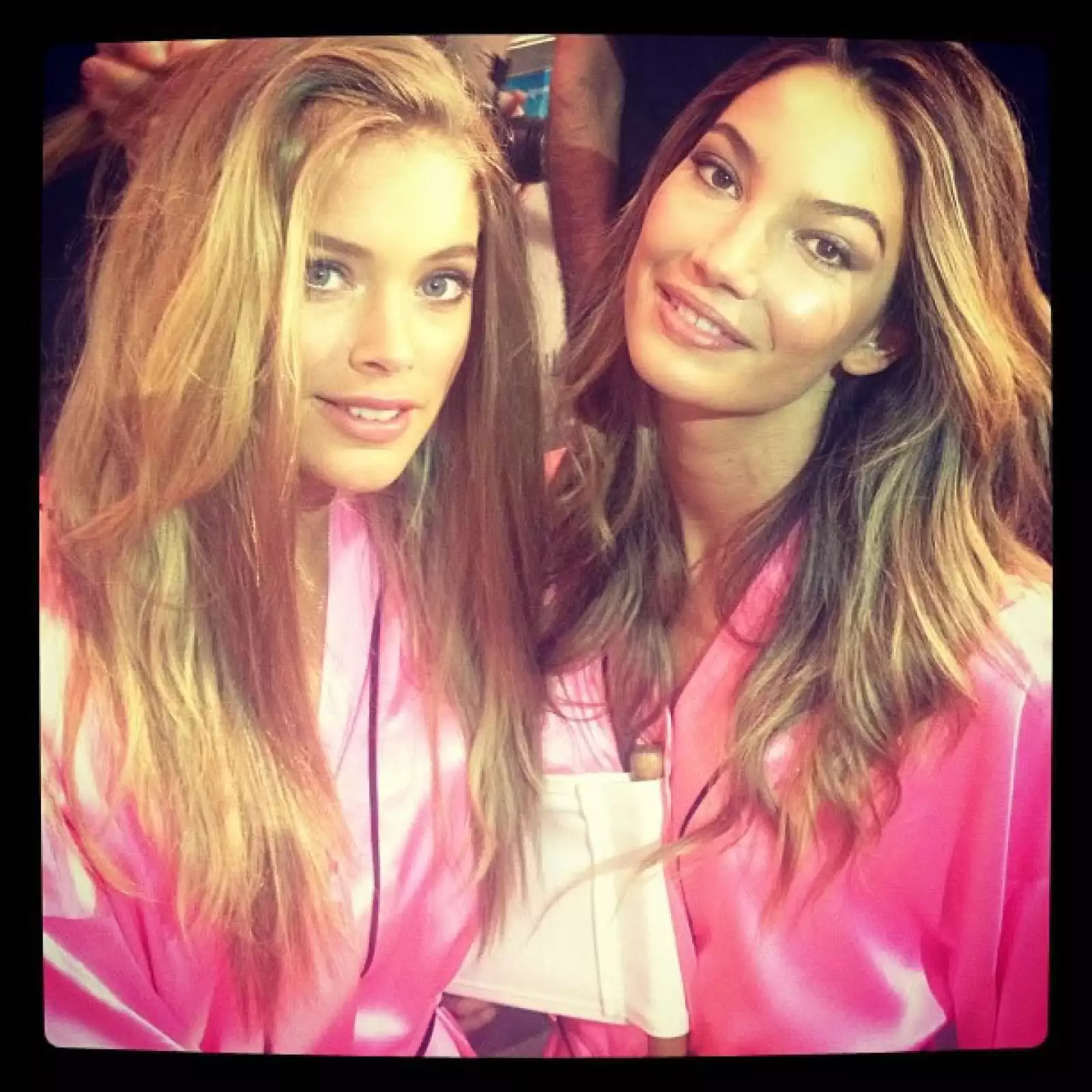 Doutzen Kroes y Lily Aldridge.