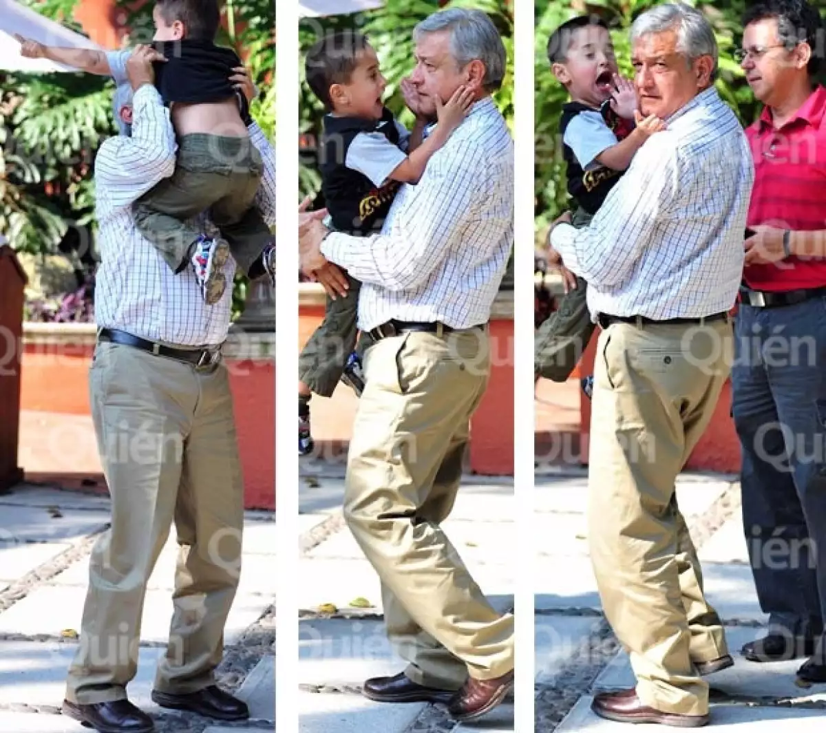 No todo es política en la vida del aspirante a la Presidencia de México en 2012, también hay espacio para lo personal, que es su familia.