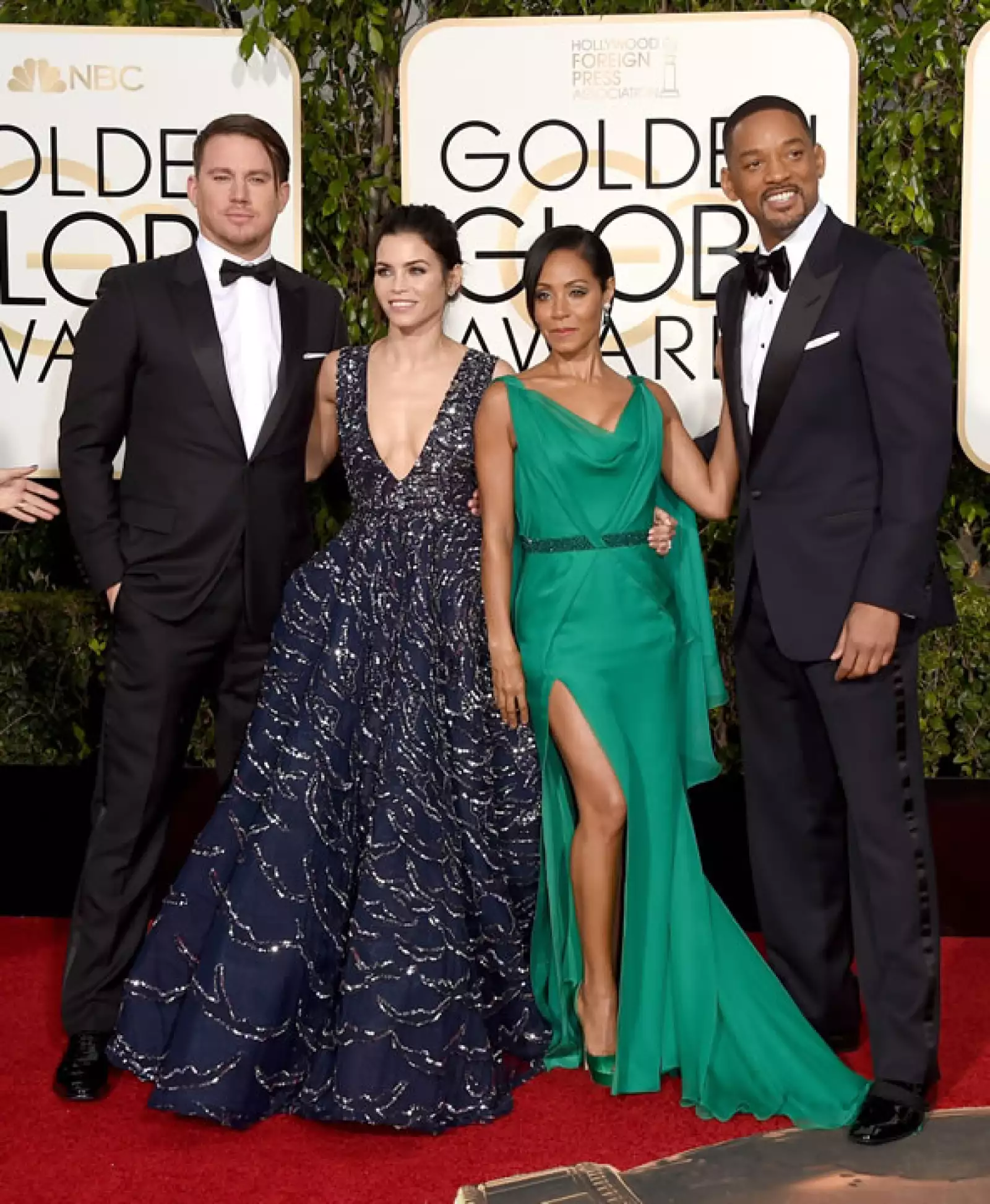 Channing Tatum, Jenna Dewan Tatum, Jada Pinkett Smith, Will Smith.
