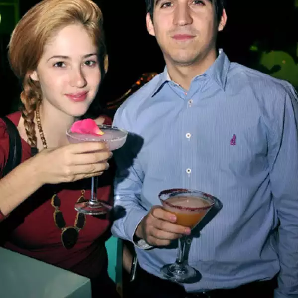 Adriana Farñias y Alan Tijerina