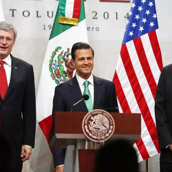 conferencia de los tres presidentes