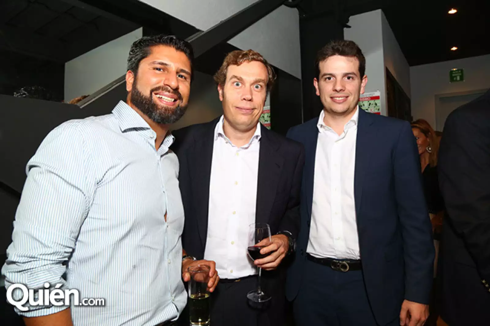 Leonardo Poblete, Jorge Fernández y Luis Manuel Laborin