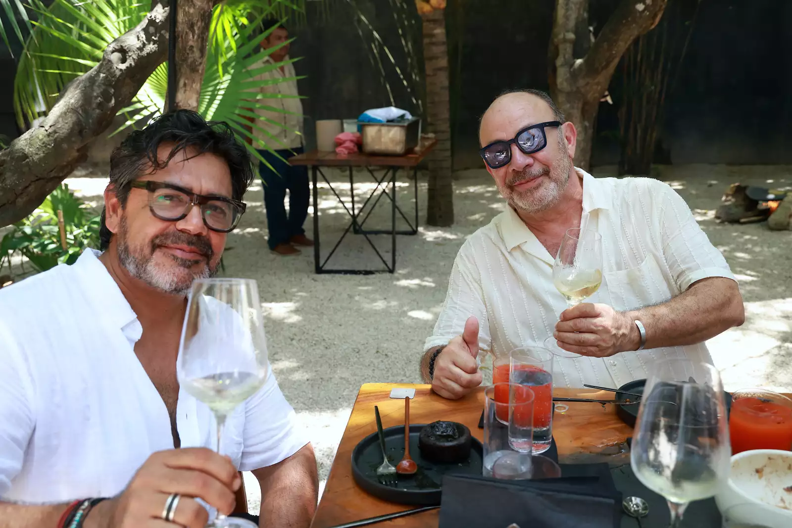 chef Javier Plascencia y Carlos Valdez Tatanca