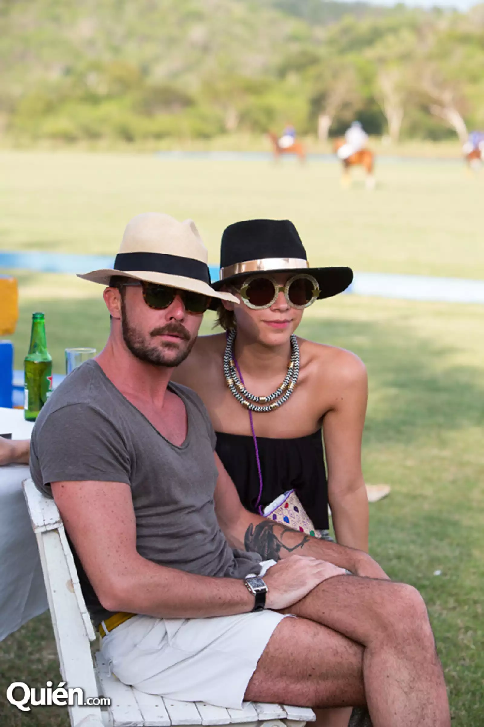 Antoine Ratigan y Paola Wong