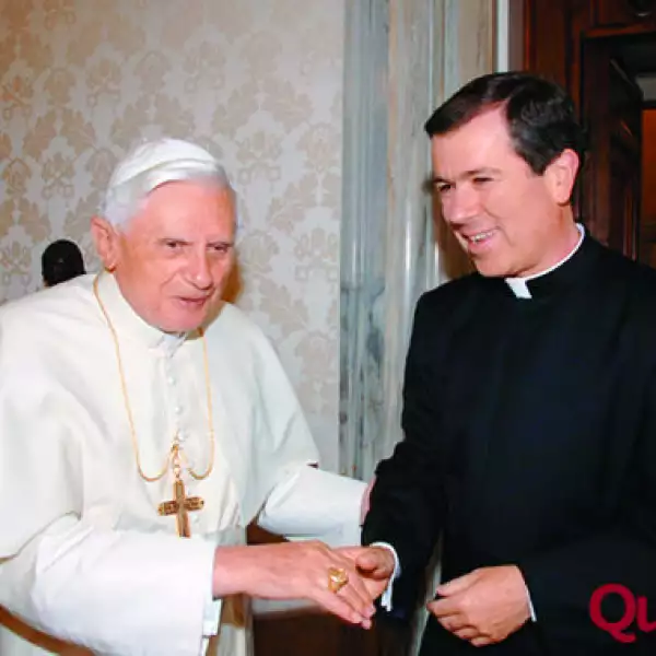 Benedicto XVI, Padre Álvaro Corcuera