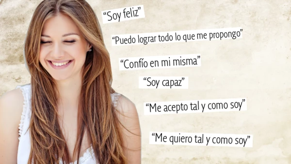 Repite estas afirmaciones positivas.