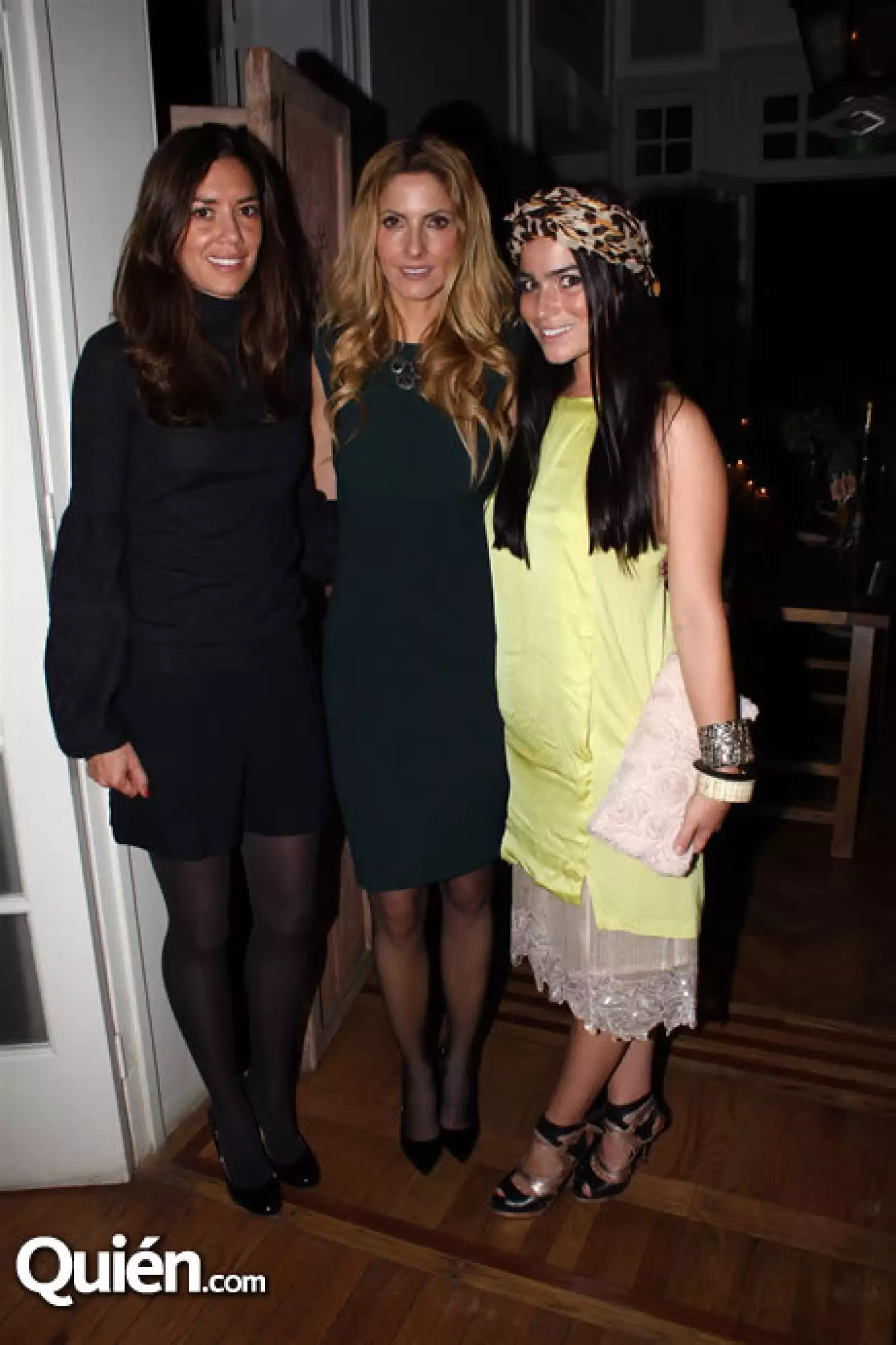 Lorena Flores,Marcela Cuevas y Victoria Alexander