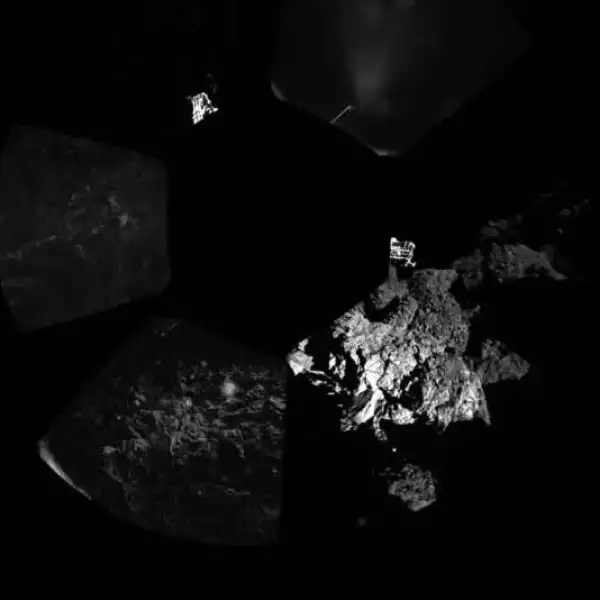 panoramica cometa philae