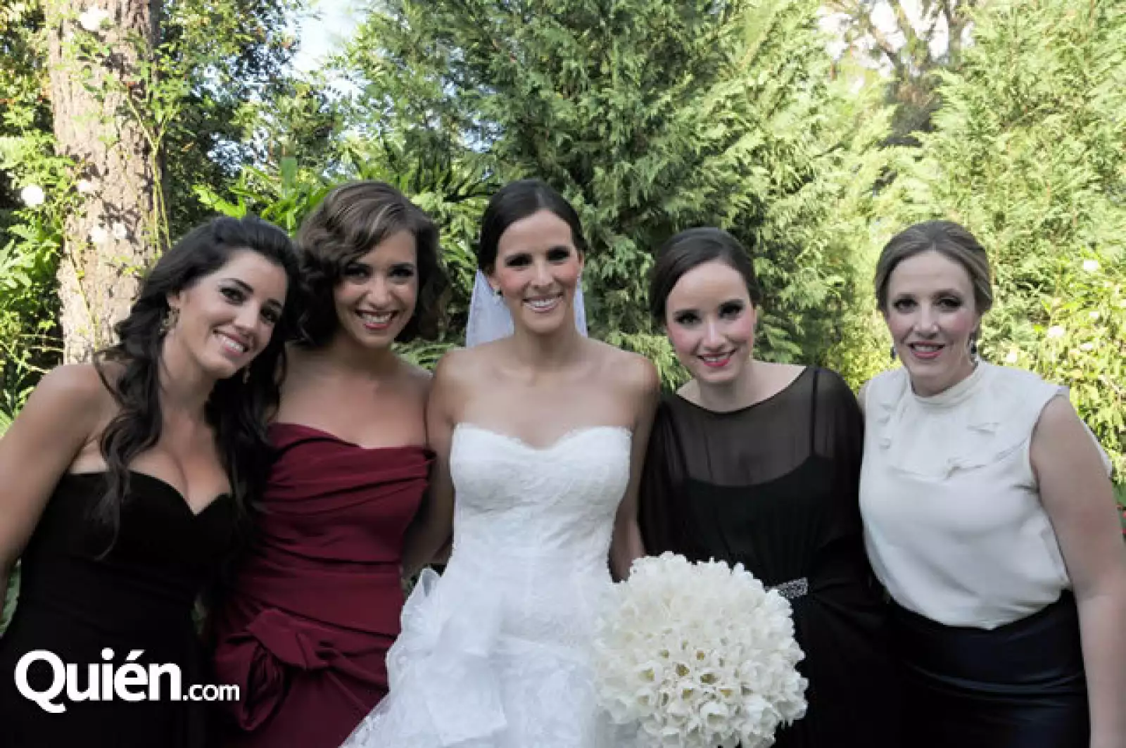 Ana Millet, Elena González, Roxana Martín del Campo, Marisa Garcen y Estibaliz Gutiérrez