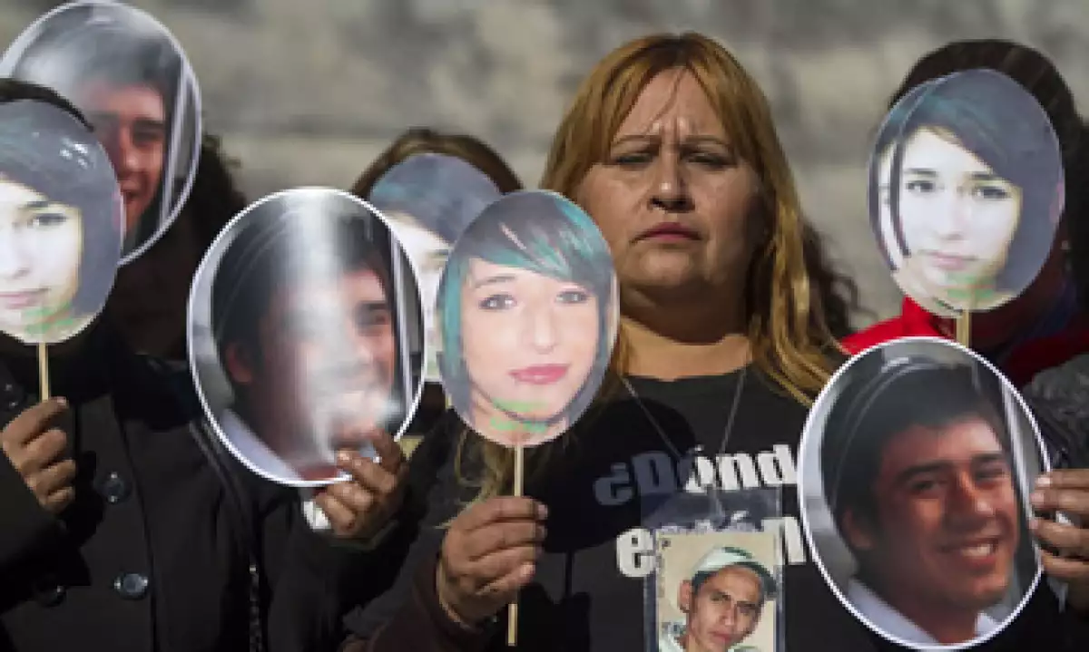 Grupos ciudadanos participan en manifestaciones para pedir que sean encontradas las personas desaparecidas y se haga justicia (Foto: Cuartoscuro/Archivo)