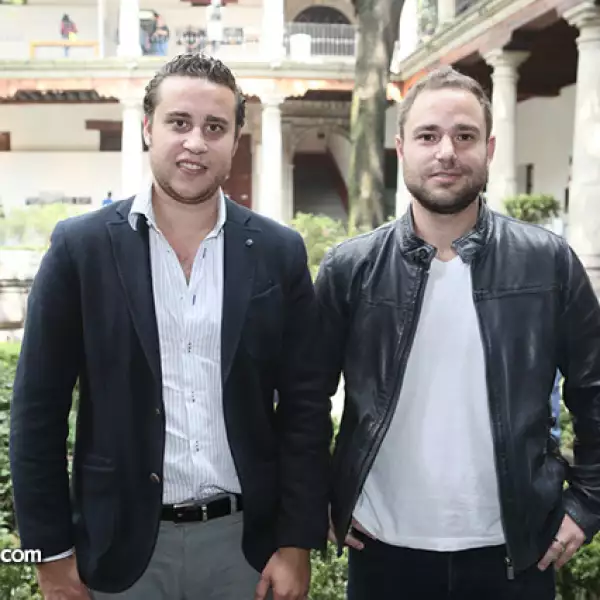 Adolfo Azar y Alan Rahmene